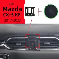 Magnetic Mobile Support for Car for Mazda CX5 2017-2023 Wireless Charging Special Fixed Bracket Base MagSafe Mount Accessories