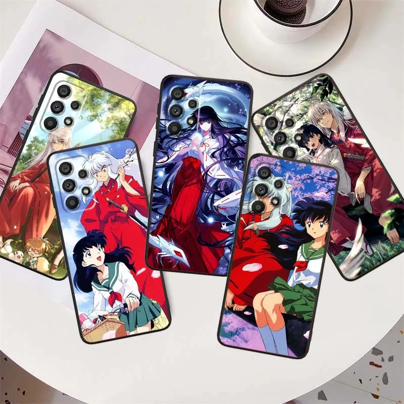 

Inuyasha Anime Art For Samsung A42 A41 A35 A34 A33 A32 A25 A24 A23 A21s A04 A03 Note 20 Ultra 5G Black Phone Case