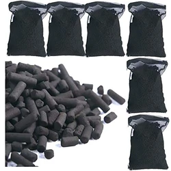 Aquarium Activated Carbon Charcoal Pellet for Fish Tank Pool Koi Pond Canister Filter Reef Filter Water Purification Fishy Water