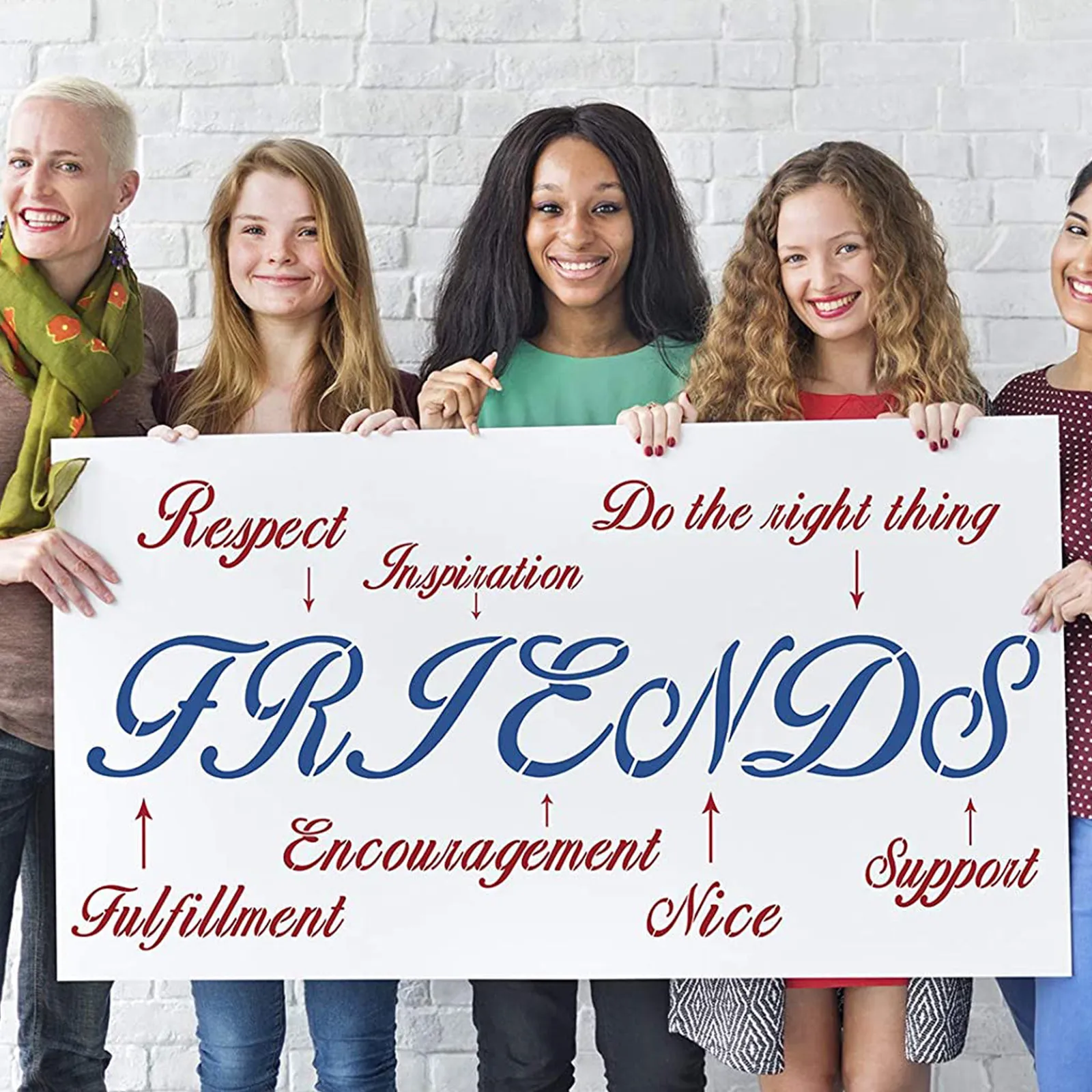 

40 шт. пластиковых трафаретов для рисования, шаблоны для рисования алфавита, детский творческий набор для рисования, идеально подходит для домашнего и школьного творчества