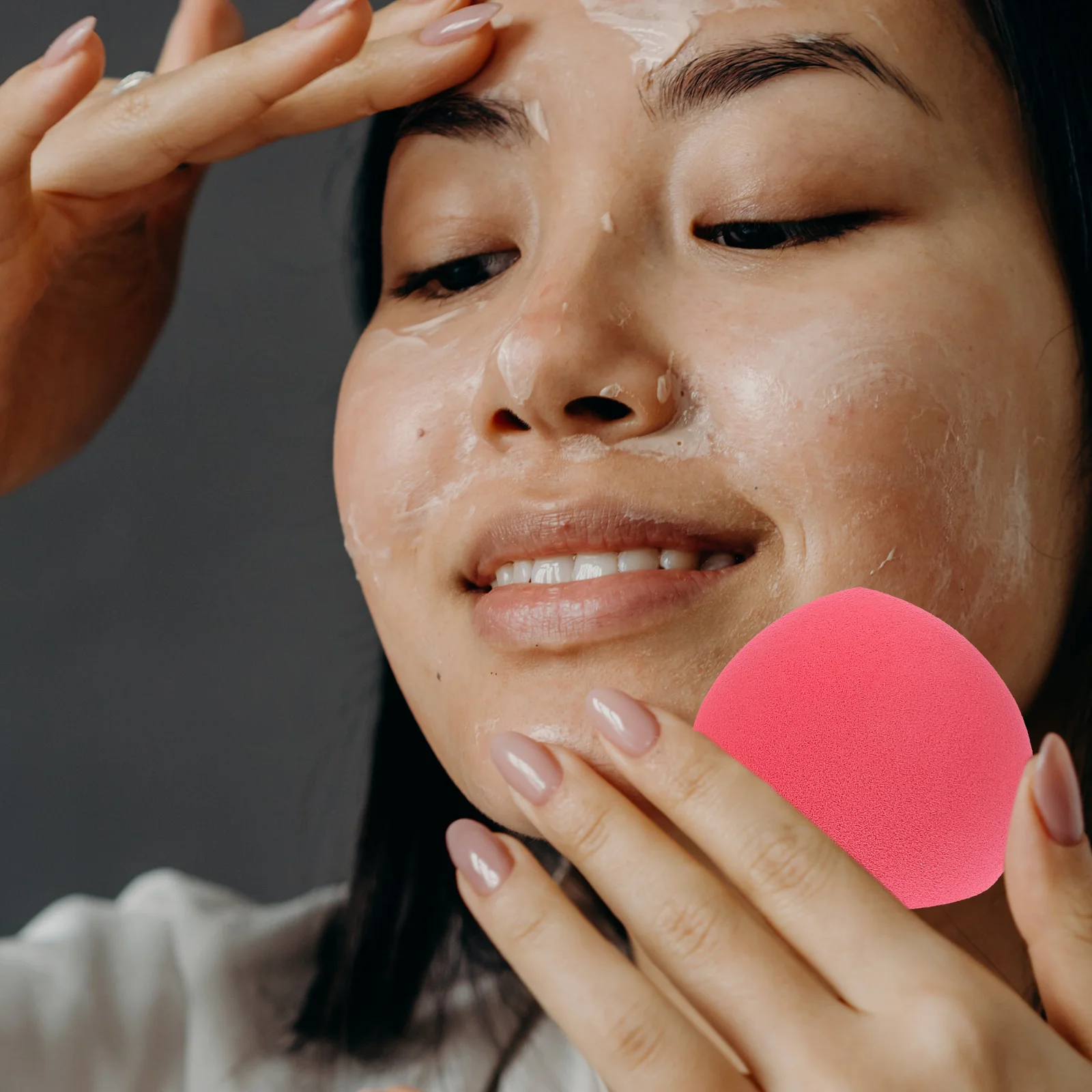 

3pcs Fruit Makeup Sponge Beauty Powder Puff Blending Sponges Soft Detailed Foundation Cream Sunblock Primer Isolation Loose