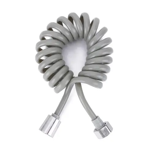 Plastic Water Toilet Bidet Sprayer Flexible Spring Shower head Hose tube Telephone Line soft Hoses bathroom Accessories