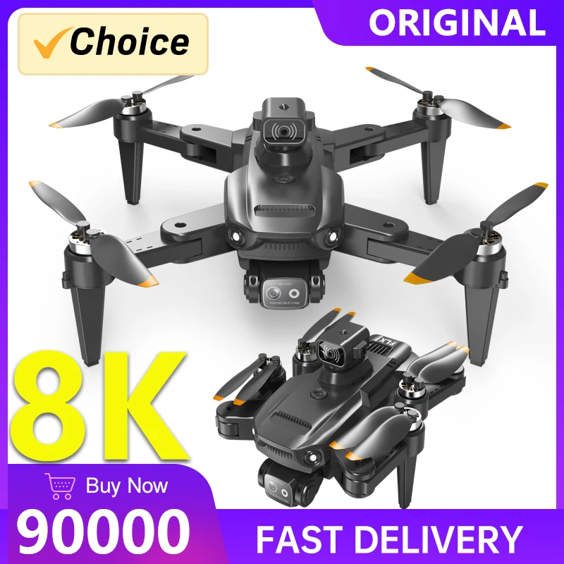 

Mini Drone 4K ESC 8K Professional HD Camera Quadcopter RC Helicopter WIFI FPV Obstacle Avoidance UAV Aerial Aircraft Toys 90000