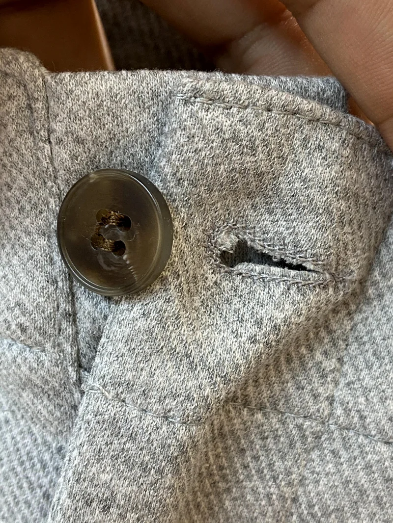 Ele Pantalones casuales para hombres Tela de sarga de alta definición Antiarrugas Drapey Verano Faion Slim Fit Pantalones de chándal de pierna recta