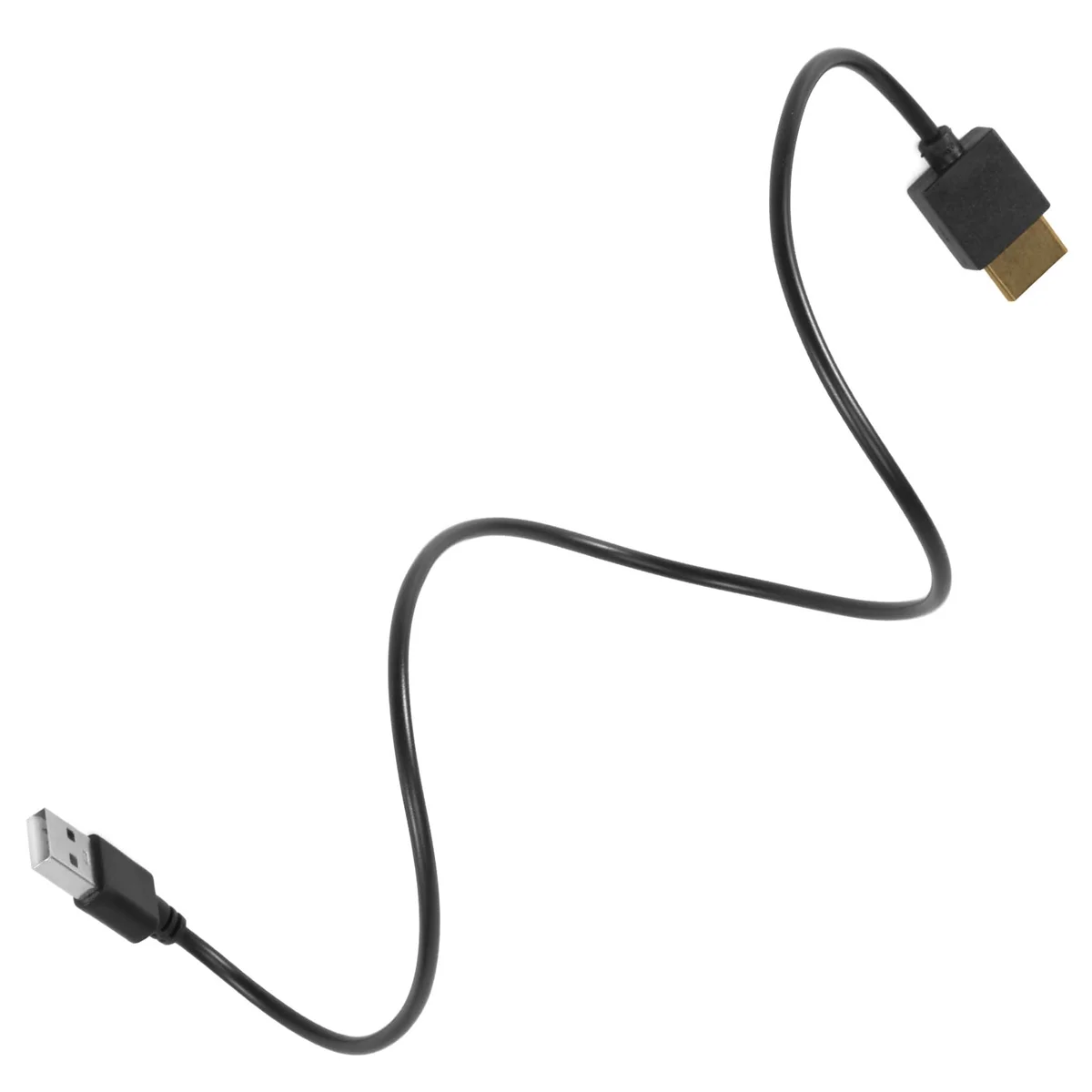 Kabel konverter pengisi daya konektor adaptor, kabel HDMI 1.4 jantan ke USB 2.0