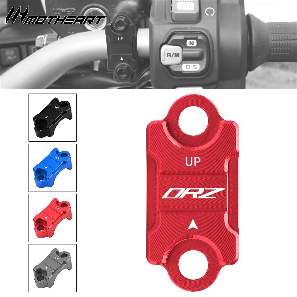 

Motorcycle Brake Master Cylinder Guard Cover For 400S/DRZ 400SM/DRZ 125L/DRZ 400E/DRZ 400/DRZ 250/DRZ 125 M6 Screw Holes