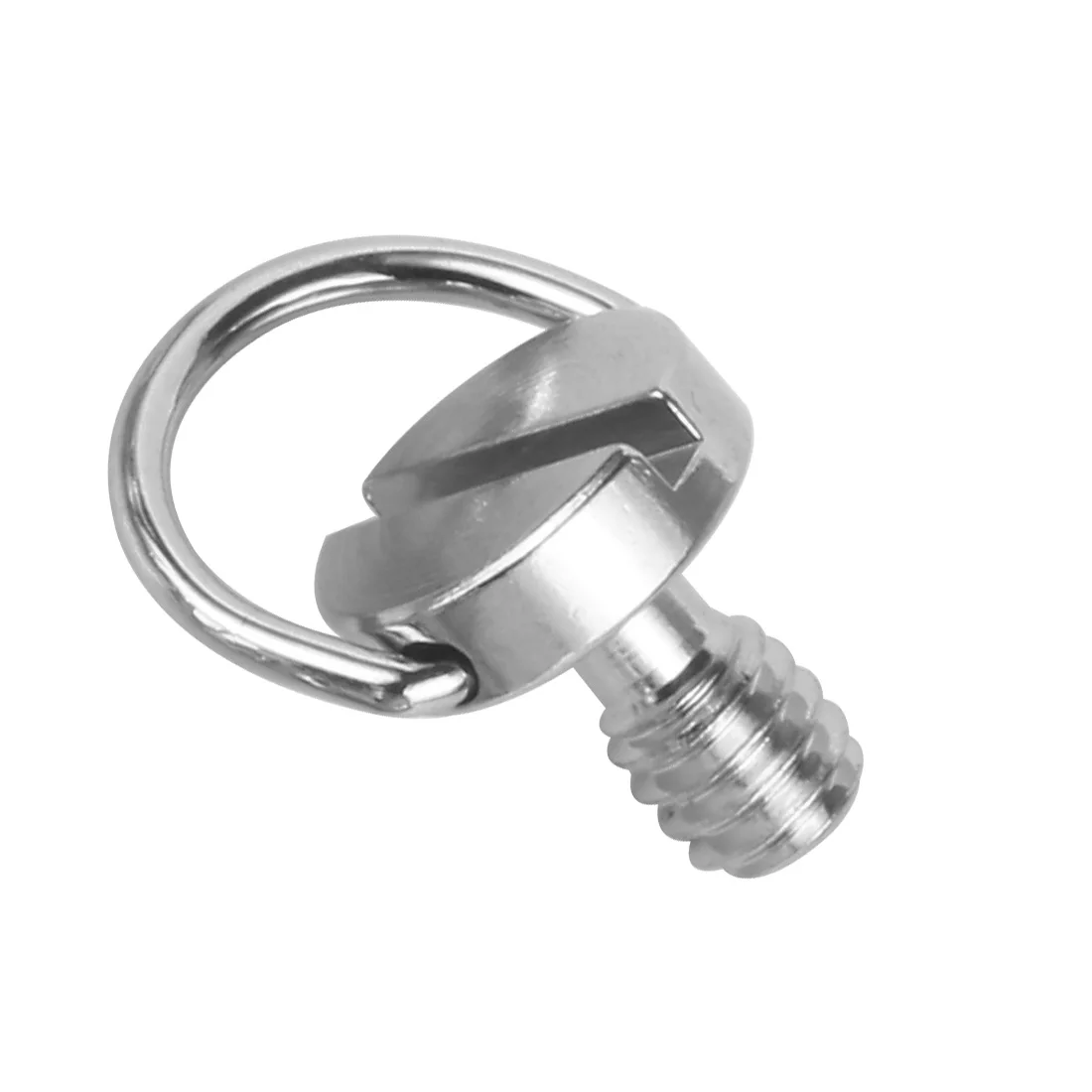 6PCS 1/4 "Stativ Schrauben D-Ring Edelstahl Schnellwechselplatte Adapter für DSLR Kamera Einbeinstativ Licht foto Studio Teile – Detail 15