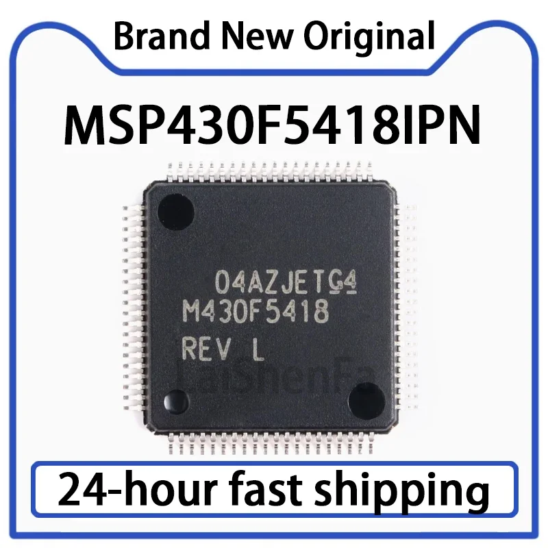 

1PCS MSP430F5418IPN LQFP80 16 Bit Microcontroller (MCU) Original in Stock