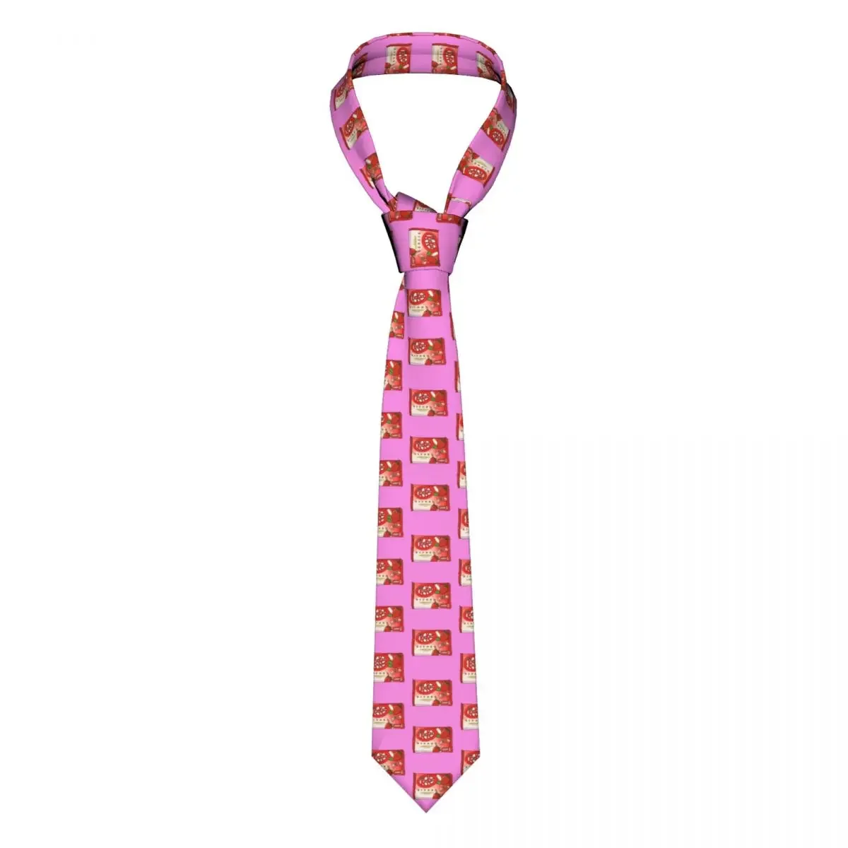 Kit de fresas Kat Rainbow Candy corbata para hombres y mujeres, corbata de cuello clásica de poliéster de 8 cm, accesorios de trajes, regalo