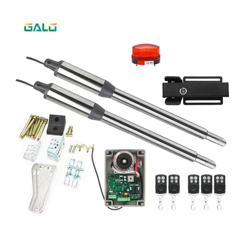 AC220V Electric Linear Actuator Engine Motor System /Automatic Swing Gate Opener With warning light Automatic Door Sensor