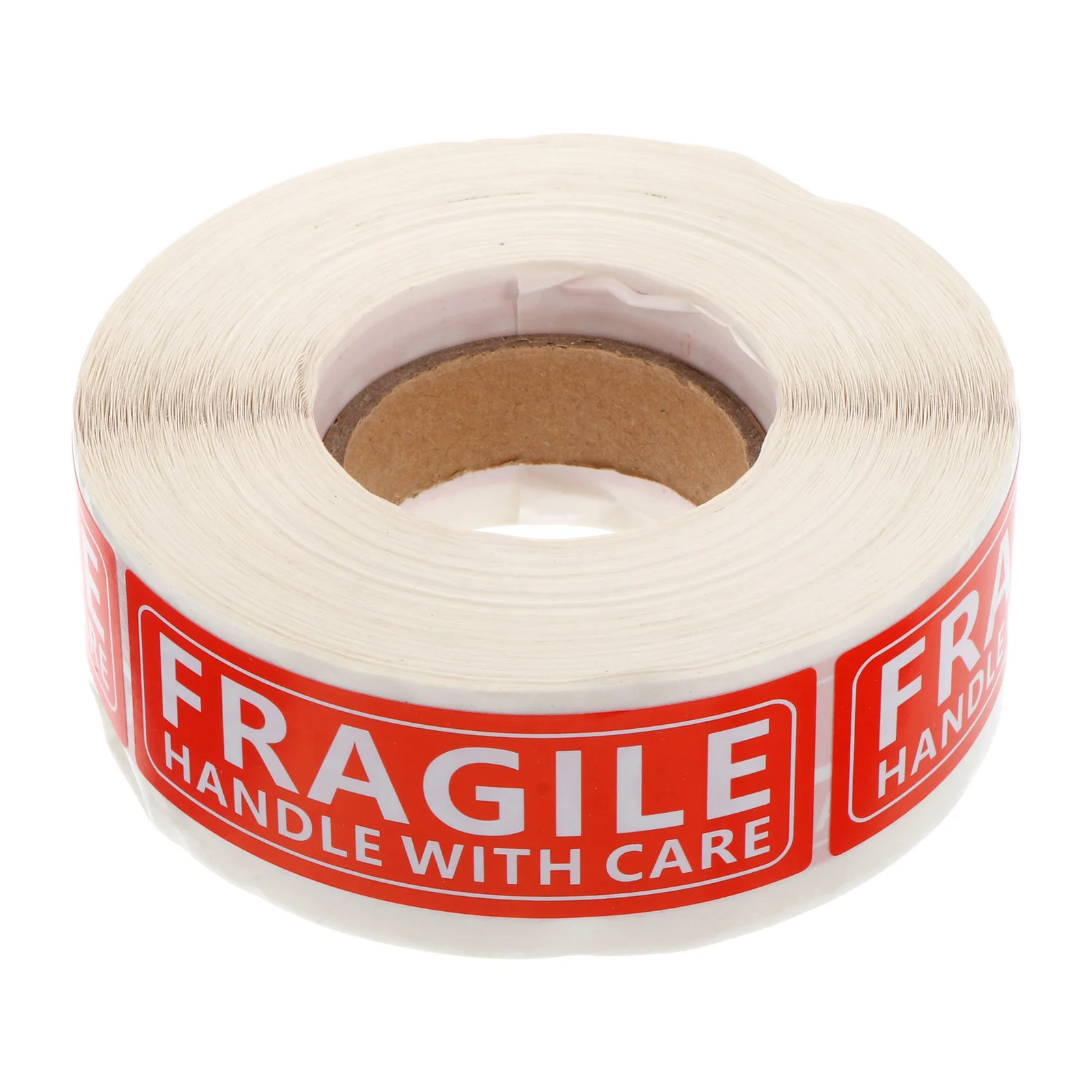 500Pcs Handle with Care Sticker Fragile Warning Label Shipping Packing Adhesive Paper Sticker for Corrugated Boxes Steel Drums