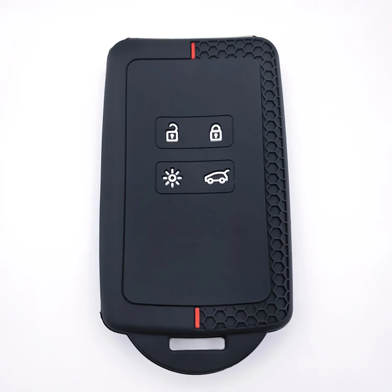 غطاء حافظة مفاتيح السيارة من السيليكون لسيارة Dacia Duster Logan 3 Jogger Sandero لرينو كليو 5 ميجان 4 زوي كادجار كابتور أركانا كوليوس #4