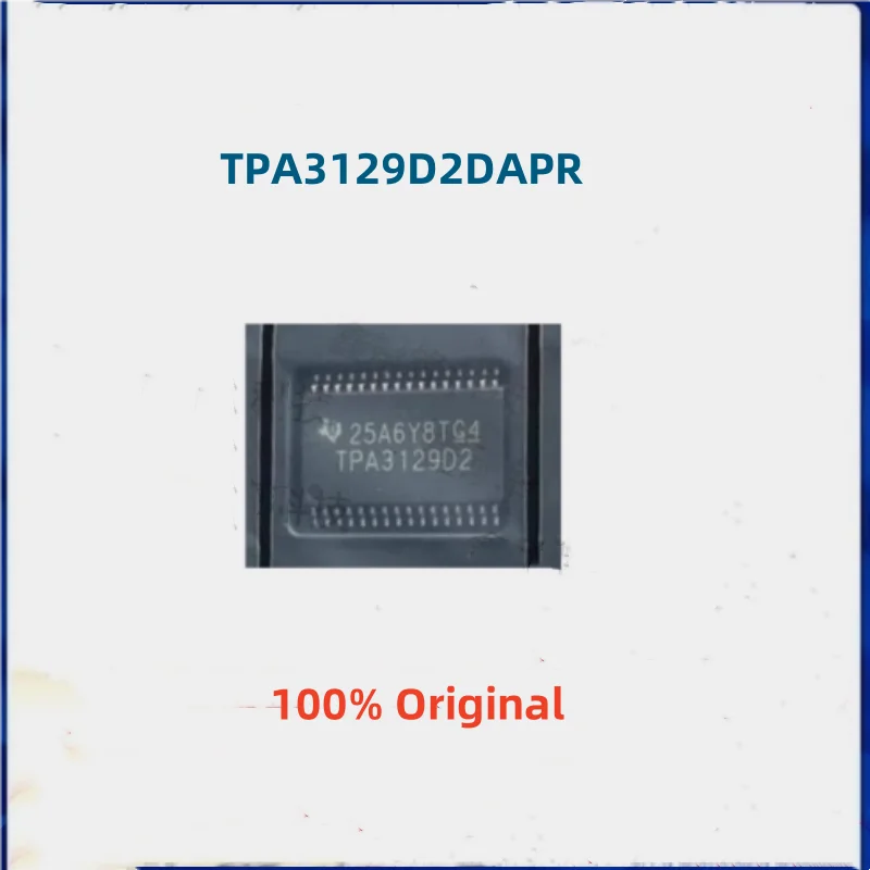 5PCS 100% New TPA3129D2DAPR TPA3129D2 TPA3118D2DAPR TPA3118 HTSSOP-32  Brand New Original Chips ic