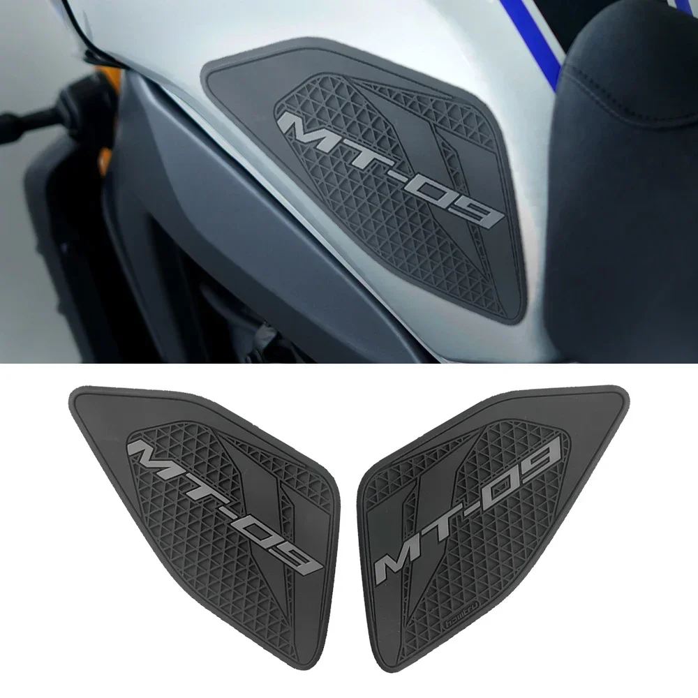 

Motorcycle Tank Traction Pad Anti Slip Sticker Side Grip Protector Accessories For Yamaha MT-09 MT09 2021-2025