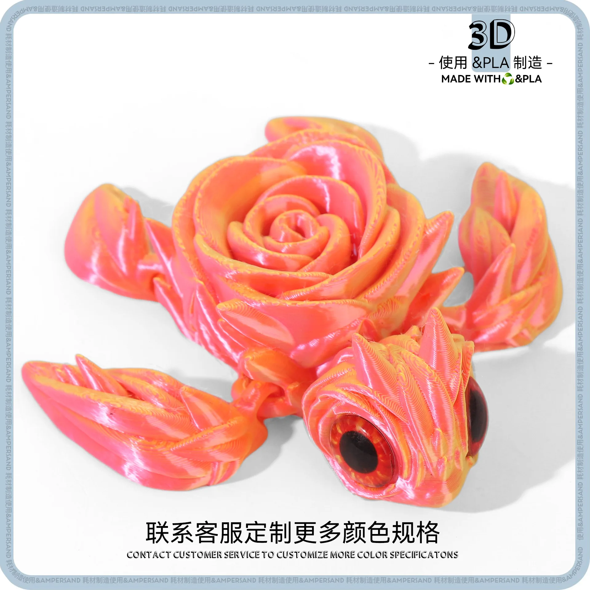 3D printing sea turtle joints creative model artifacts fish tank aquascape animal ornaments desktop decoration #4