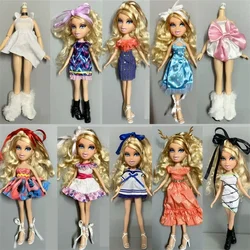 30cm Monstering High Doll for Bratzes doll Dressing Soft Casual Wear Handmade Clothes Outfit Doll Clothing Girl Toys