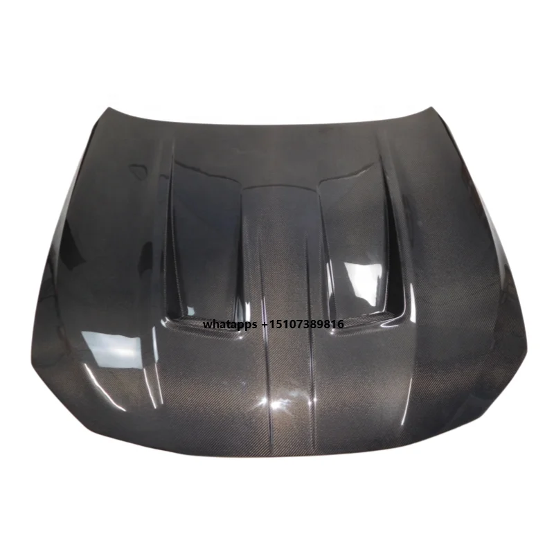 

Carbon Fiber Car Engine Cover Bonnet Auto Hood for 4-Series 2th G22G23G24G26 2021+ Aerodynamic Auto Body Kits