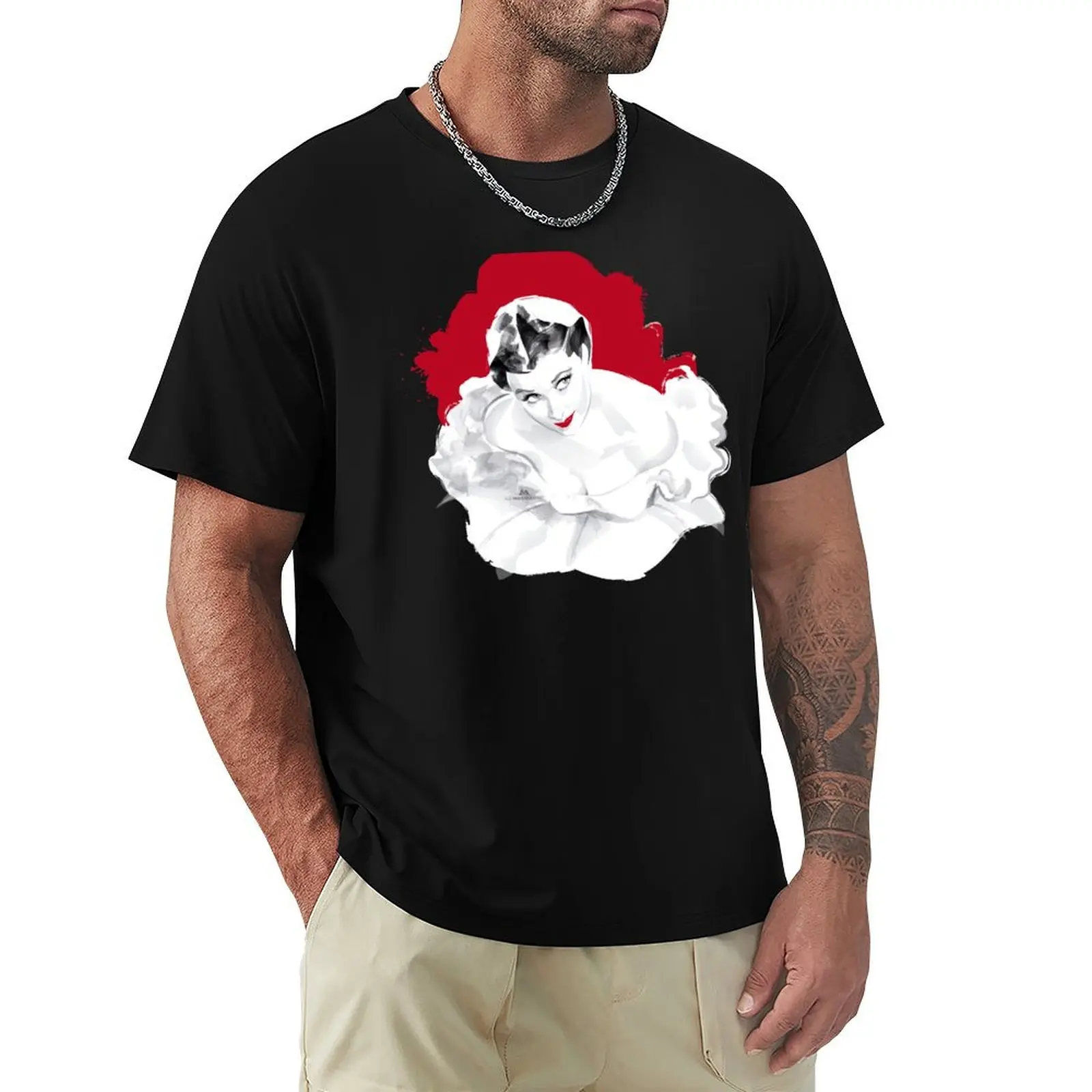 Myra футболка с изображением балета Эстетическая одежда Аниме футболки Графические футболки черные футболки для мужчин