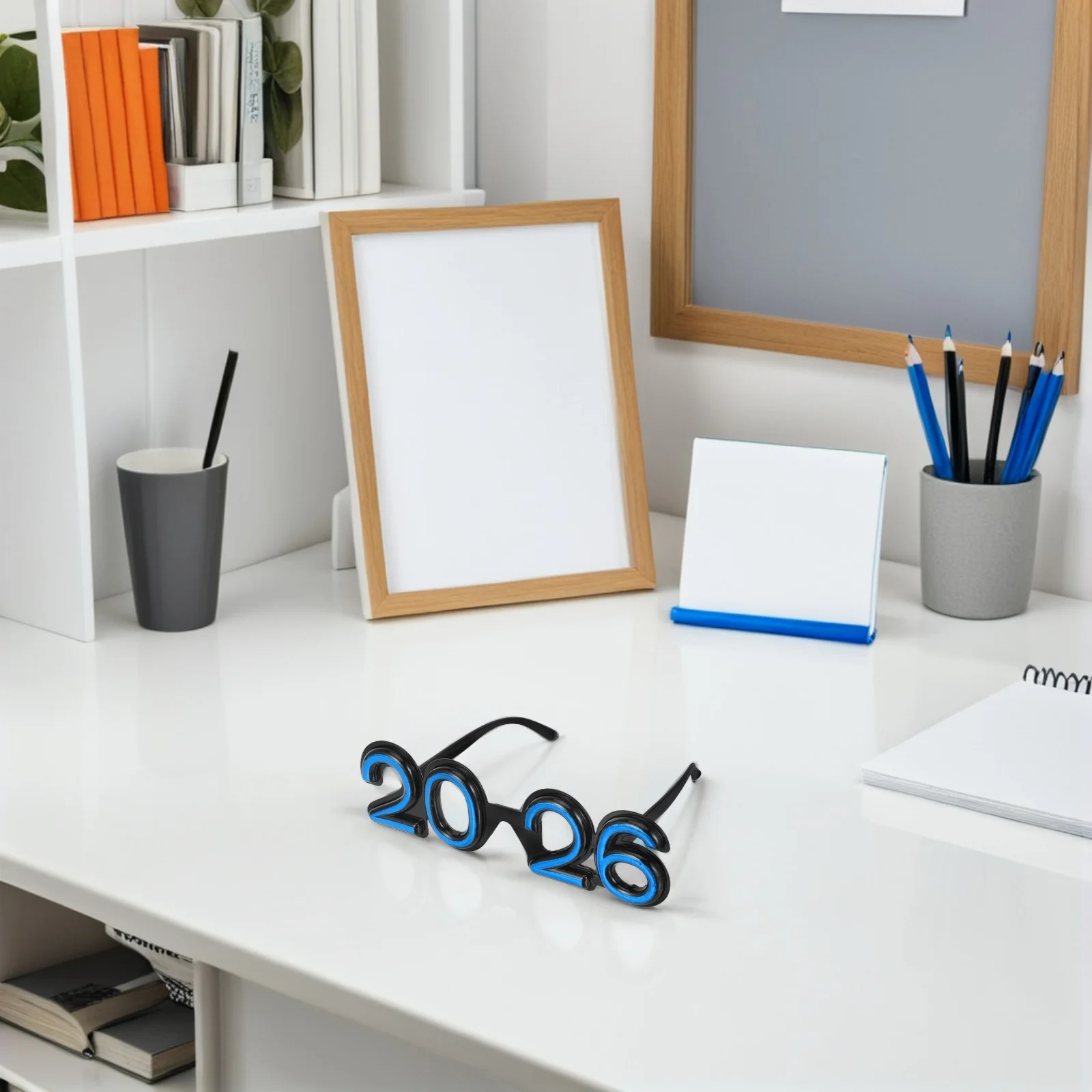 

4Pcs 2026 New Year's Eve Glasses Easy Photo Opportunities Fun Atmosphere Holiday Party Decorations New Year Glasses