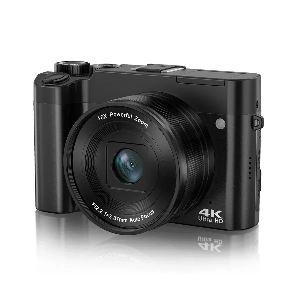 

4K Digital Camera for Photography, Dual 64MP Autofocus Vlogging Camera for YouTube, 2.8" Screen Compact Travel Camera