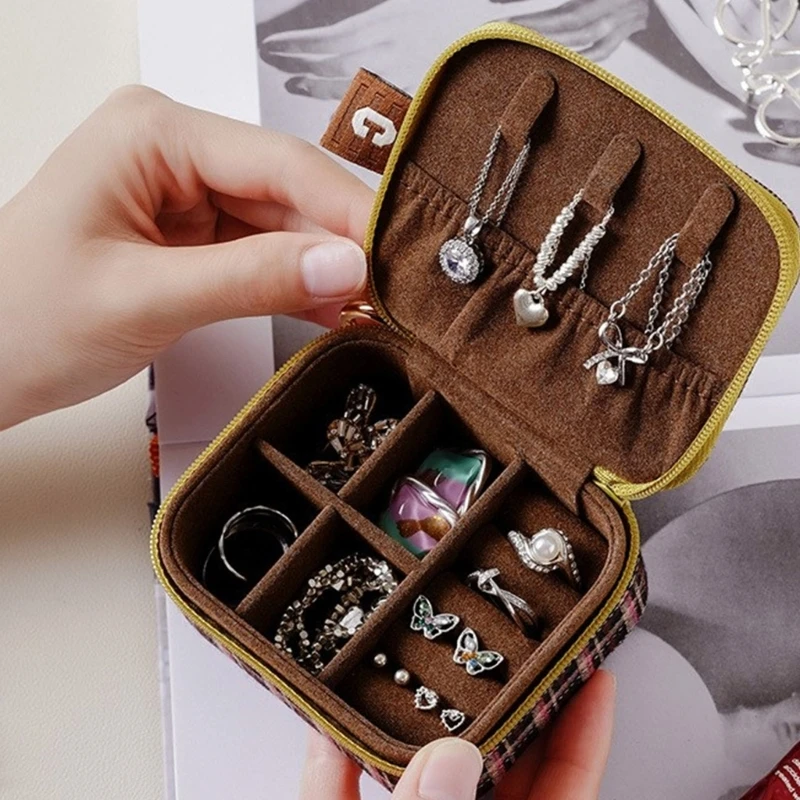 Stylish Jewelry Organization Solution Multipurpose Storage Bag Home Accessory for Easy Access and Daily Protective