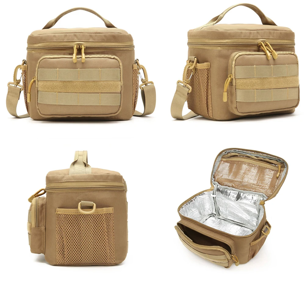 

Tactical Large-capacity Outdoor Picnic Thickened Leak-proof Handheld Lunch Bag, Insulated Shoulder Storage Bag