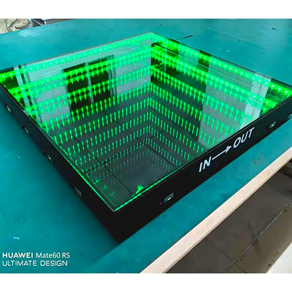 2026 Fashion Popular Pool Dance Floor PVC Moving Lights RGB IP66 DMX512 8CH