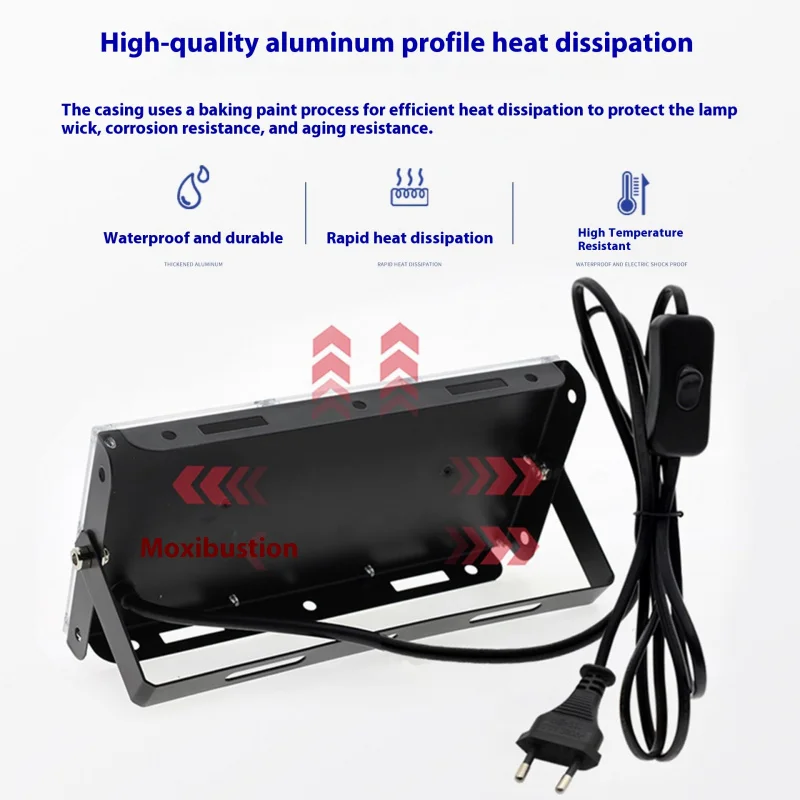 Full LED-bord Plantengroeilicht - Plant Calcium Supplement-functie, Geschikt voor planten van zaailingen en planten S