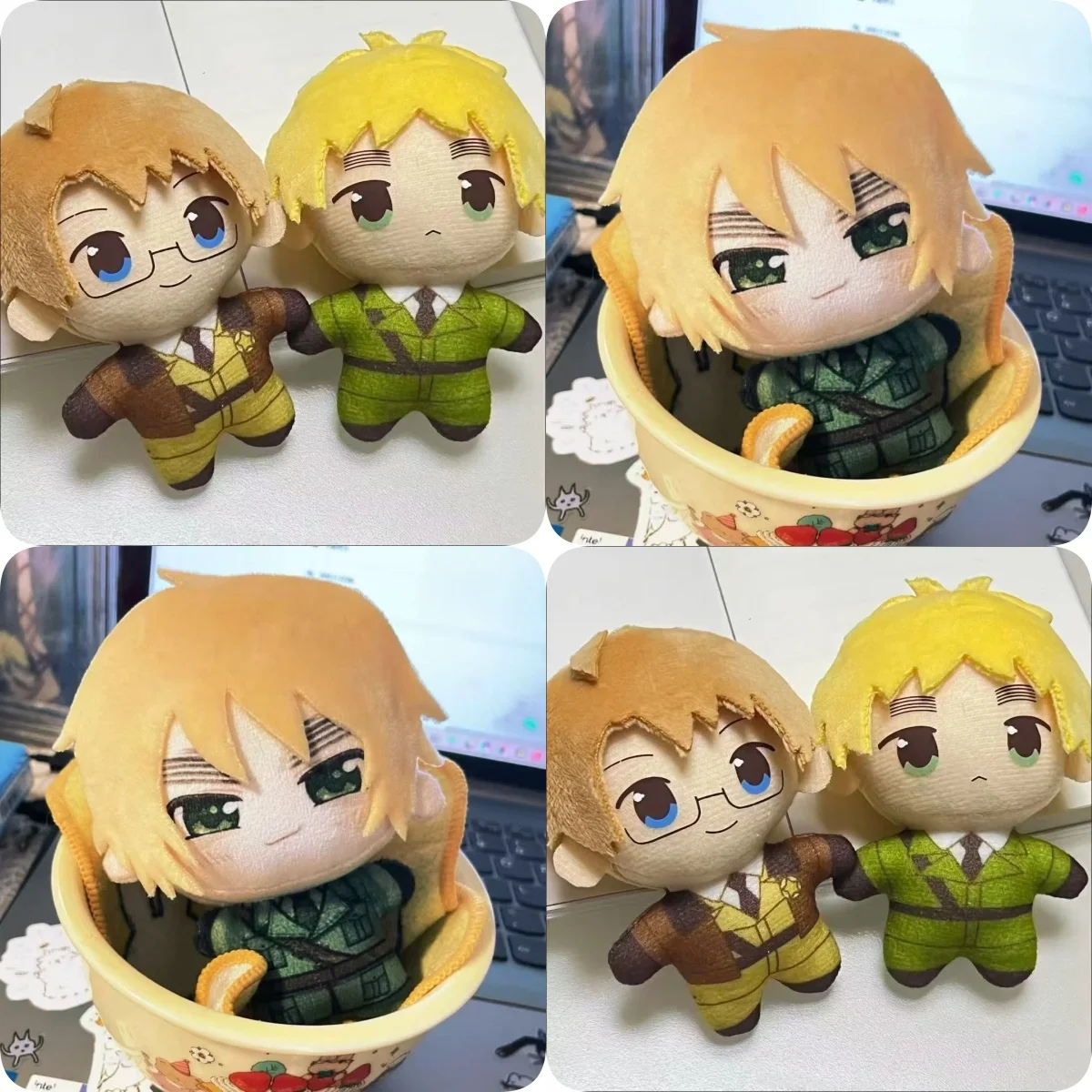 

10 см аниме APH Axis Powers плюшевые игрушки мягкие Hetalia Arthur Kirkland Альфред Ф Джонс куклы-подвески для детей подарок на день рождения