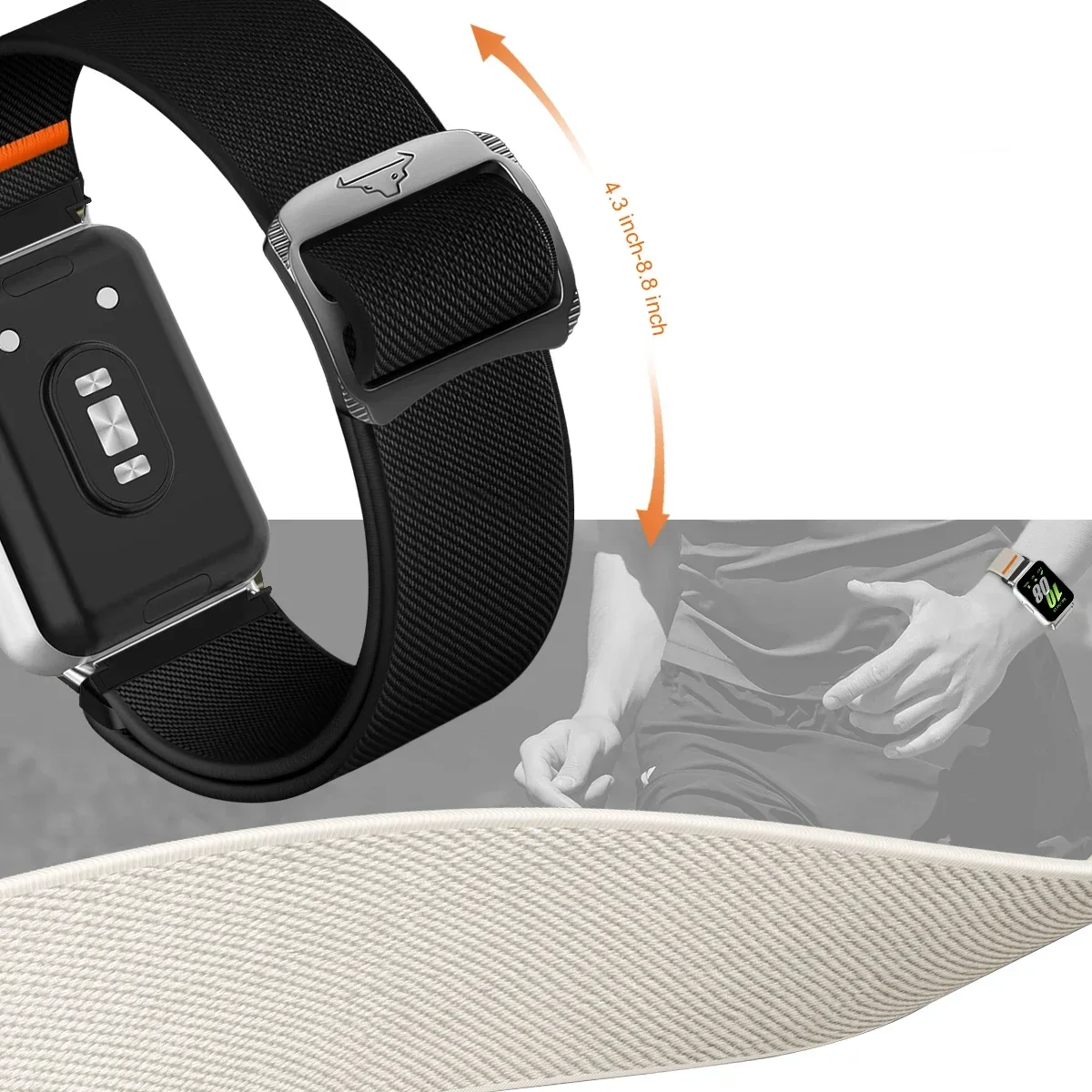 ห่วงไนลอนสําหรับ Samsung Galaxy Fit 3 ปรับสร้อยข้อมือสําหรับ Samsung Galaxy Fit 3 Band Correa อุปกรณ์เสริม