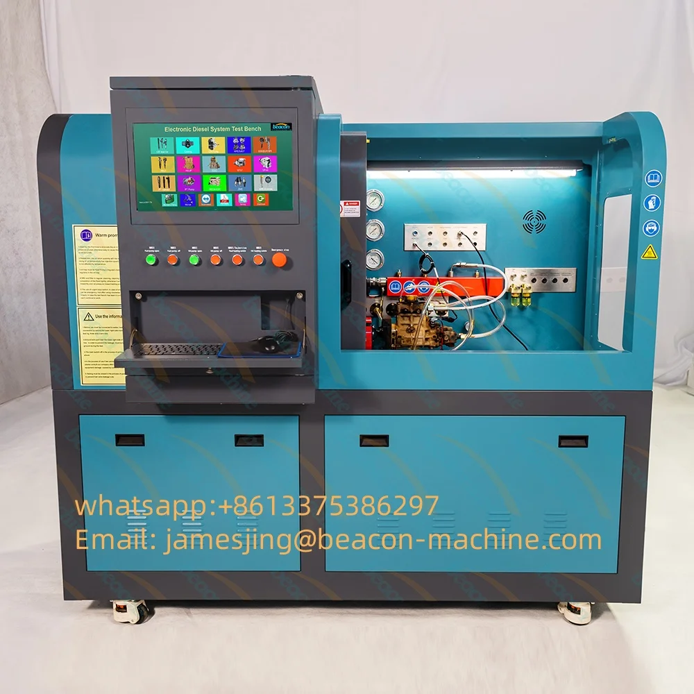 Picture 3: KJGD-9 Multifunctional Machine Implement All Coding Functions Diesel Fuel Injector Pump Flow Test Bench