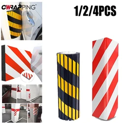 1/2/4PCS Car Foam Warning Signs Bumper Door Exterior Anti-stick Scratch-resistant Parking Protector for Auto Door Protectors