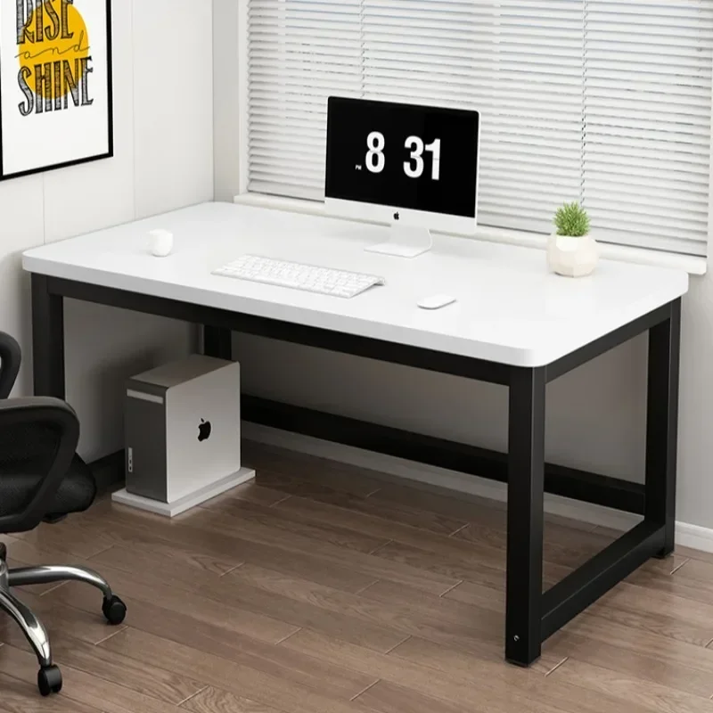 مكاتب مكتب صينية جديدة عتيقة من الخشب الداكن للألعاب طويلة مستقيمة لصياغة مكاتب الكمبيوتر ملحقات الزاوية أثاث Escritorio #3