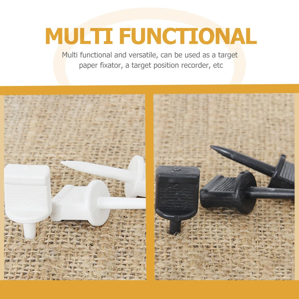 

20Pcs Archery Target Nails Multi Functional Outdoor Hunting Accessories Sturdy Position Recorder Foam Hay