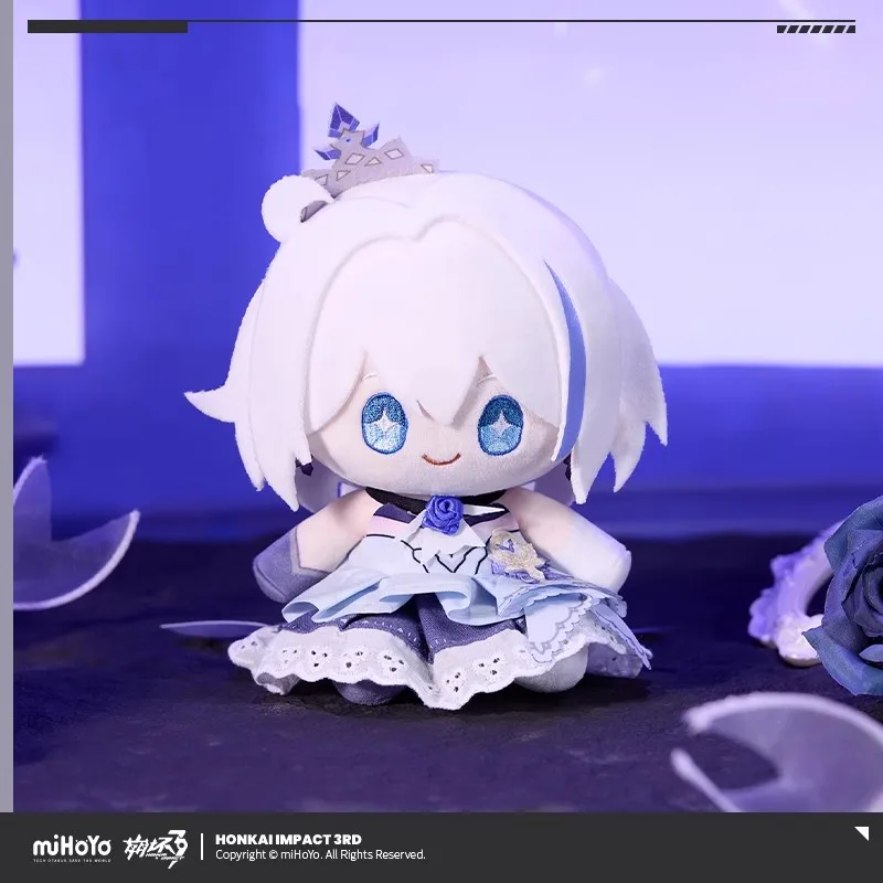 

[Genuine] miHoYo Game Honkai Impact Kiana Sitting Posture Doll Anime Desktop Decoration Cartoon Pendant Cosplay Halloween Gifts