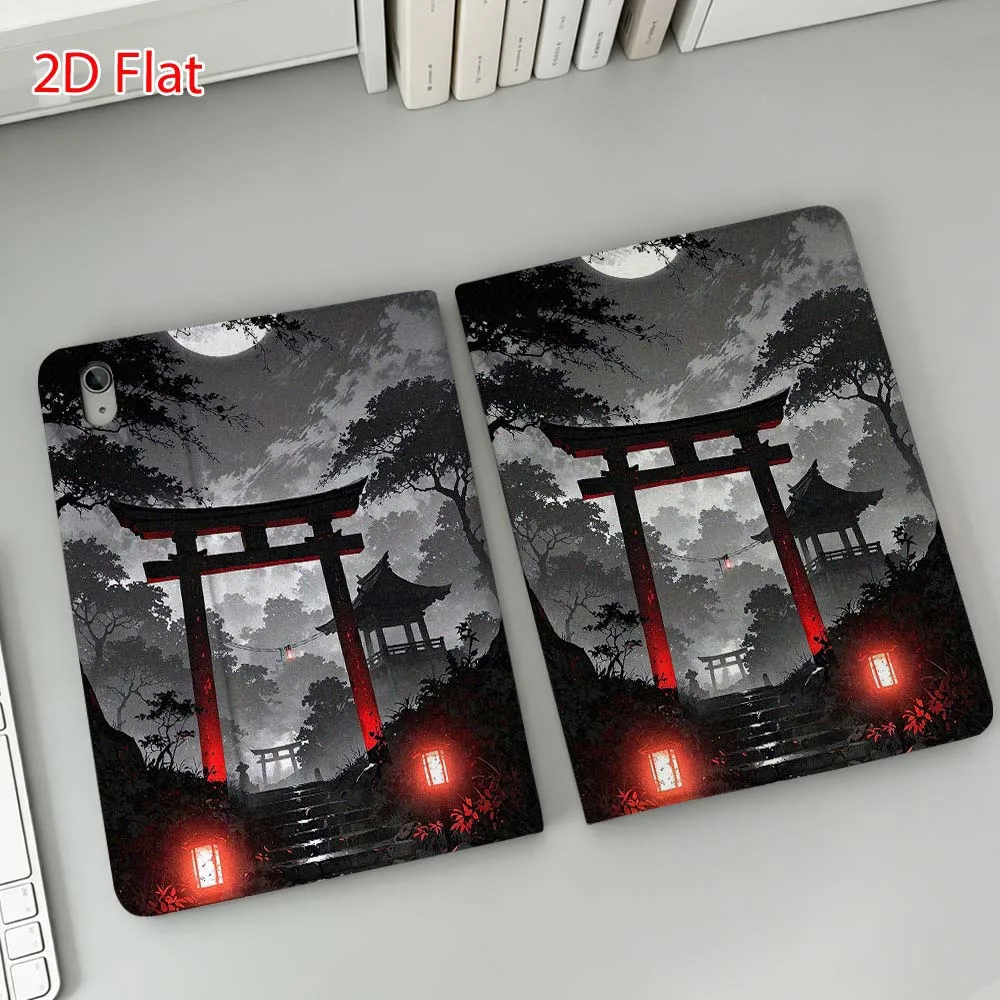 Mount Fuji pattern Soft For Apple iPad Pro Mini A16 A17 A14 4 5 6 7 6th 12th 9Gen 12.9 11 13 M4 inch Tablet Case
