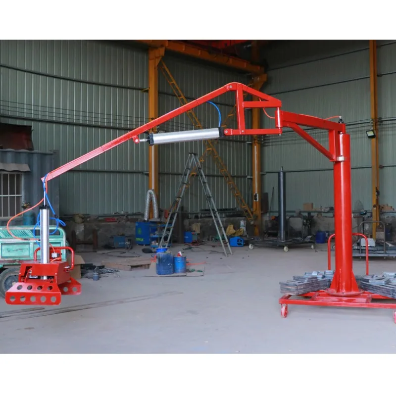 المنتزع الميكانيكي الهوائي المخصص للتعامل مع أكياس الأسمنت آلة البليت رافعة الكابولي المتنقلة #5