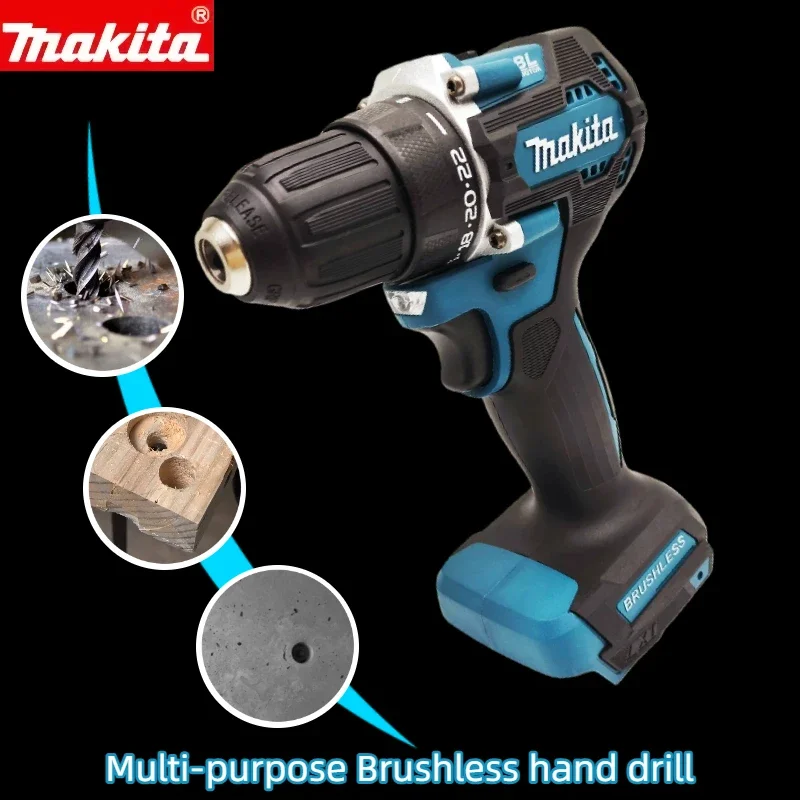 Makita DDF487 10 mm bürstenloser 18 V Lithium-elektrischer wiederaufladbarer Schlagbohrschrauber mit großem Drehmoment