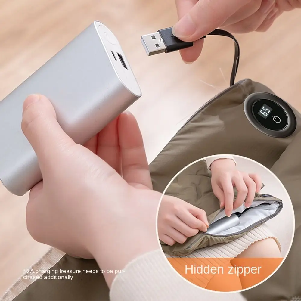 Nuovo scaldamani portatile Temperatura regolabile Riscaldamento rapido Tappetino riscaldante riscaldato USB multifunzione