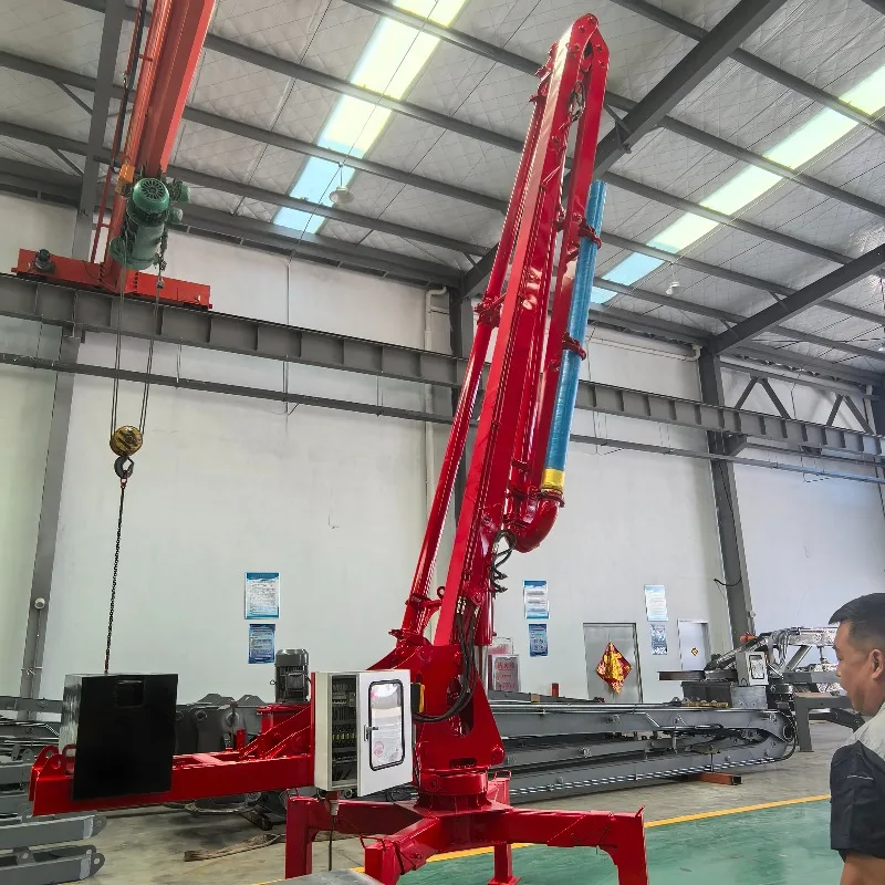 Customized The Most Versatile Spider Concrete Placing Boom For Complex Structures