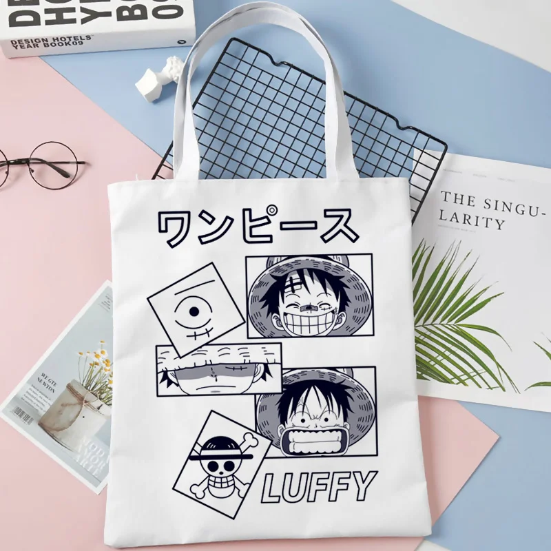 Anime shopping bag recycle bag cotton shopping reusable bolsa bag jute tote custom