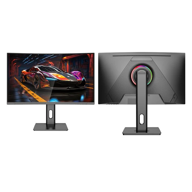 27 Inch 2K IPS Panel VA 180HZ LED PC Computer Screen FHD Flat Curved Gaming Monitor