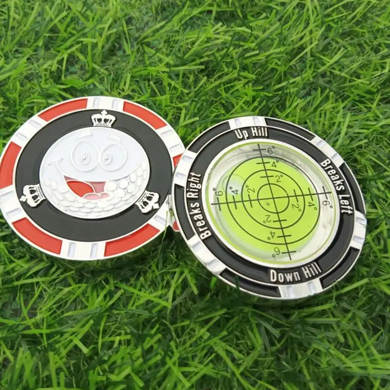 golf Slope Meter Golf Ball Marker Spirit Level High Precision Golf Tools Leveler for Gardening Architecture Golf accessories