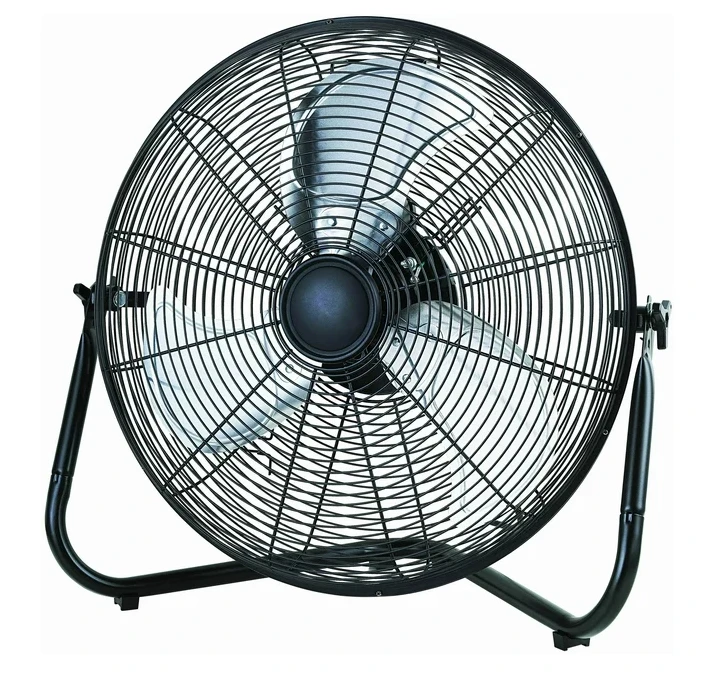 

Mainstays 20-Inch 3-Speed High Velocity Steel Floor Fan, Black