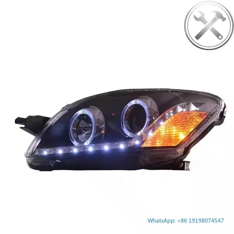 

2008-2013 Compact Sedan Modified DRL Full LED Headlights Assembly 6000K Waterproof Automotive Spare Parts