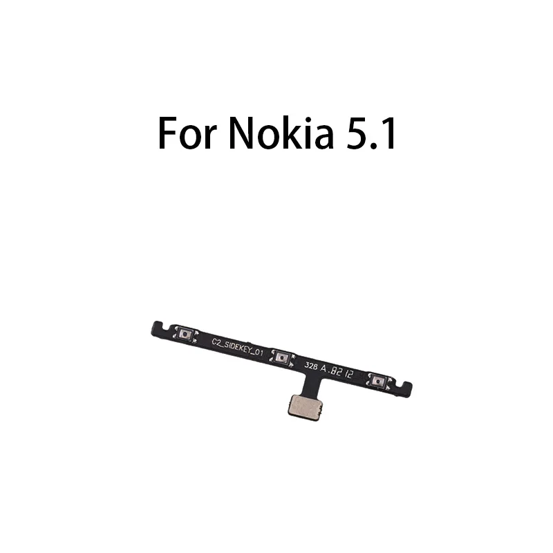 

Power ON OFF Mute Switch Control Key Volume Button Flex Cable For Nokia 5.1