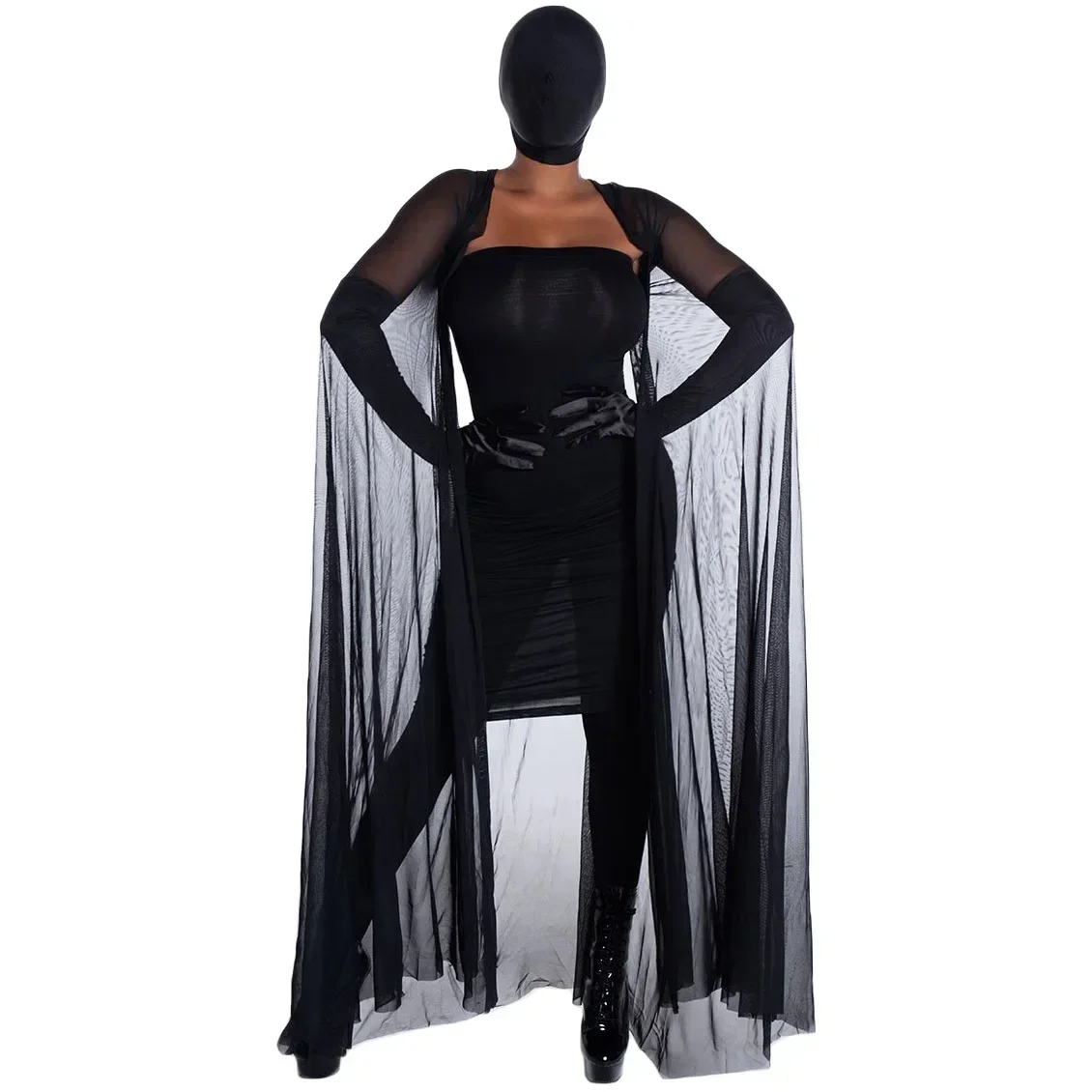 

Halloween Cosplay Masked Vampire Masquerade Ball Costume