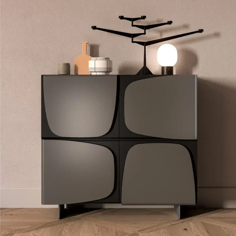 

Painted Italian minimalist cabinet Home storage cabinet