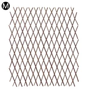 خزانة تقسيم السياج الخشبية الصلبة المرنة ، حديقة خارجية ، فناء ، زخرفة جدار الشرفة ، تسلق مصبغة العريشة أفضل 12 مبيعات فواصل الحدائق - رقم 2