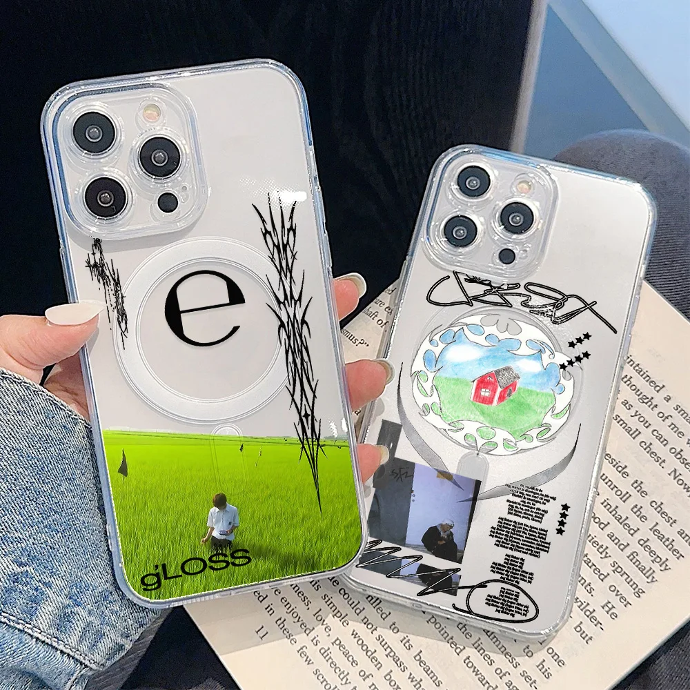 Cool Bladees Crests Hot Magnetic Phone Case For Samsung Galaxy S25 S24 S23 S22 S21 S20 FE Edge Plus Ultra 5G Soft Clear Cover